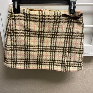 Girls burberry skirt